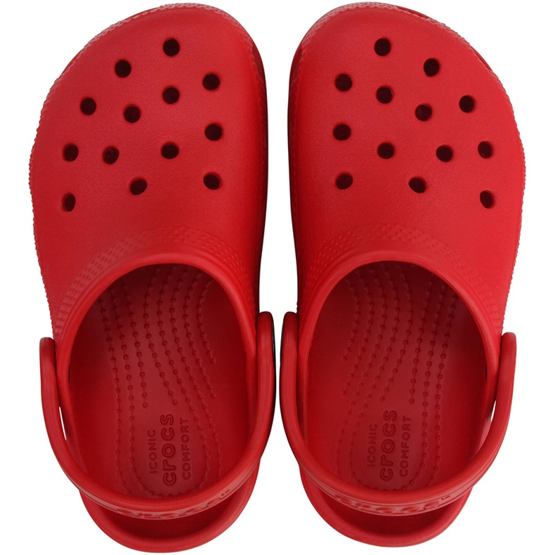 Crocs Toddler Classic Clog lasten puukengät punainen 206990 6FI 2