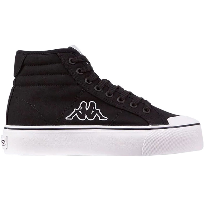 Kappa Boron MId Pf naisten kengät mustavalkoinen 243161 1110 1