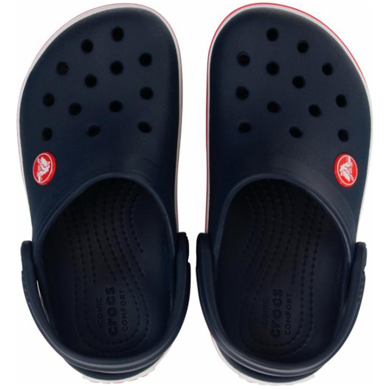 Crocs Kids Crocband Clog lasten puukengät tummansininen ja punainen 207006 485 2