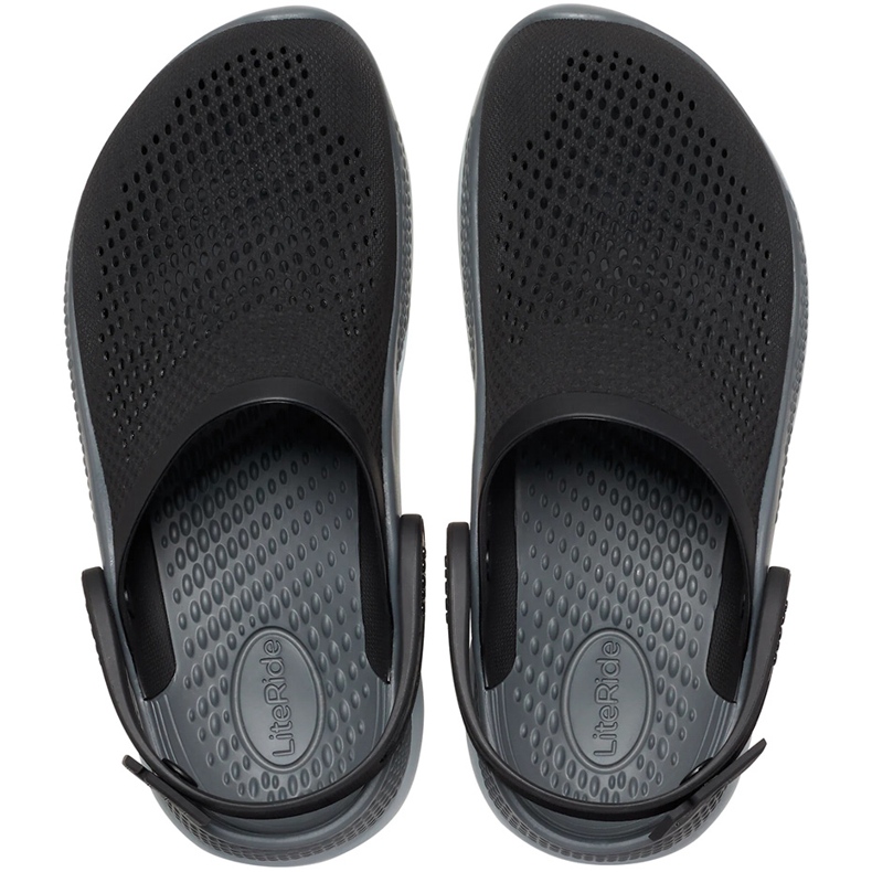 Crocs LiteRide 360 ​​Tukkitekengät musta ja harmaa 206708 0DD 2