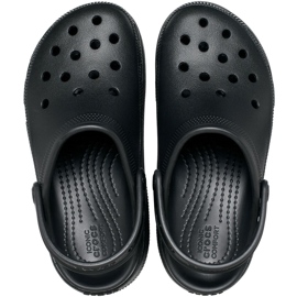 Crocs Cutie Clog Kids mustat puukengät 207708 001 2