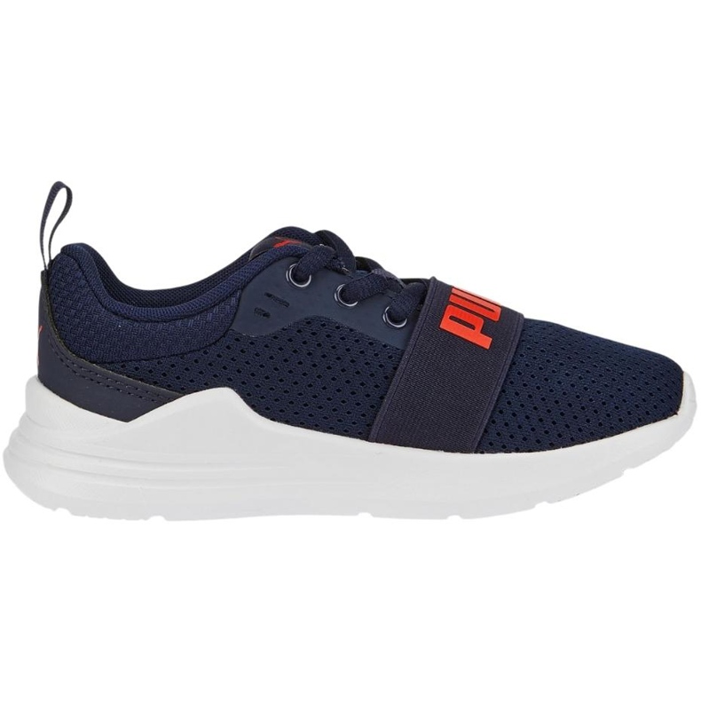 Puma Wired Run Ps lasten kengät, tummansininen 374216 21 1