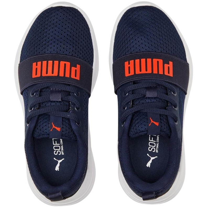 Puma Wired Run Ps lasten kengät, tummansininen 374216 21 2