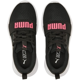 Puma Wired Run Ps lasten kengät mustat 374216 20 2