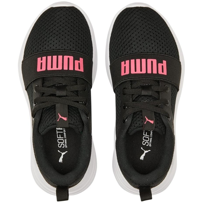 Puma Wired Run Ps lasten kengät mustat 374216 20 2