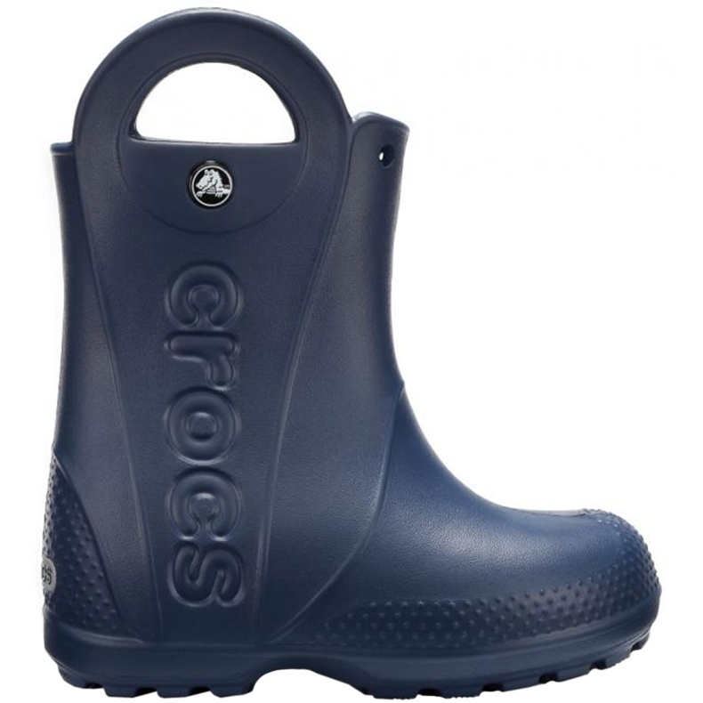 Lasten Wellington saappaat Crocs Handle Rain Boot Kids laivastonsininen 12803 410 1