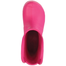 Lasten Wellington-saappaat Crocs pinkki 12803 6X0 vaaleanpunainen 2