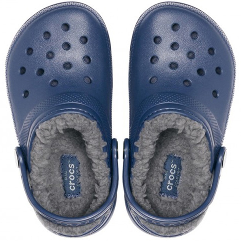 Crocs Lined Clog lasten puukengät, tummansininen 207009 459 2
