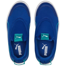 Puma Courtflex v2 Slip On Ps lasten kengät siniset 374858 11 sininen 2