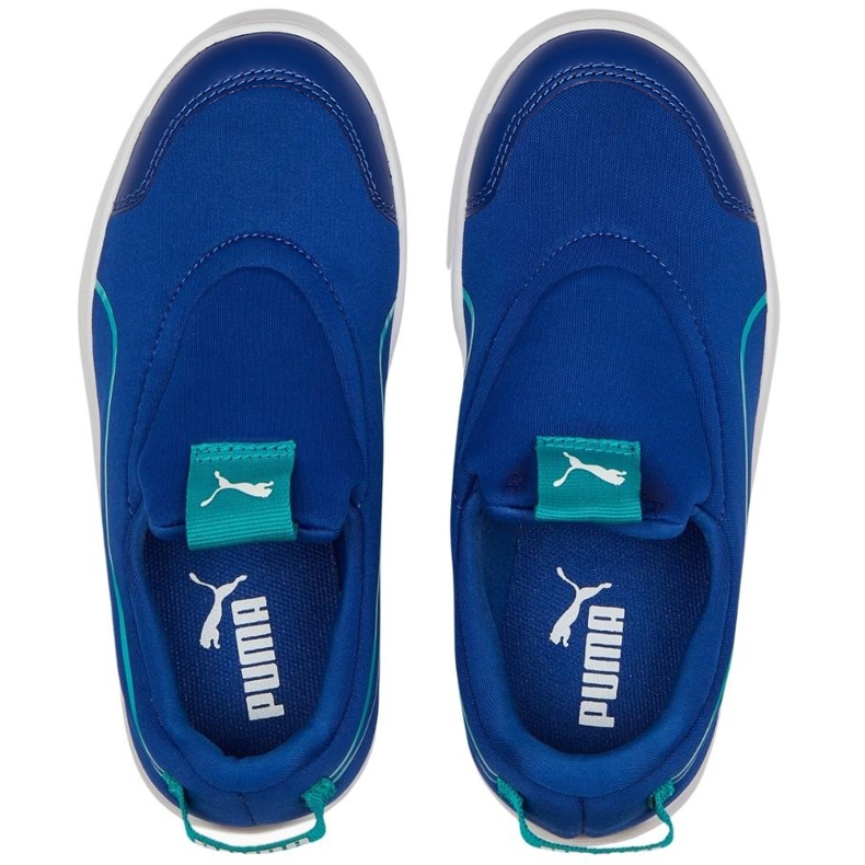 Puma Courtflex v2 Slip On Ps lasten kengät siniset 374858 11 sininen 2