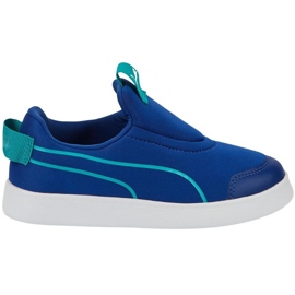 Puma Courtflex v2 Slip On Ps lasten kengät siniset 374858 11 sininen 1