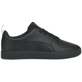 Puma Rickie Jr. mustat 384311 02 lasten kengät 1