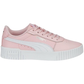 Puma Carina 2.0 Jr lasten kengät, pinkki 386185 04 vaaleanpunainen 1