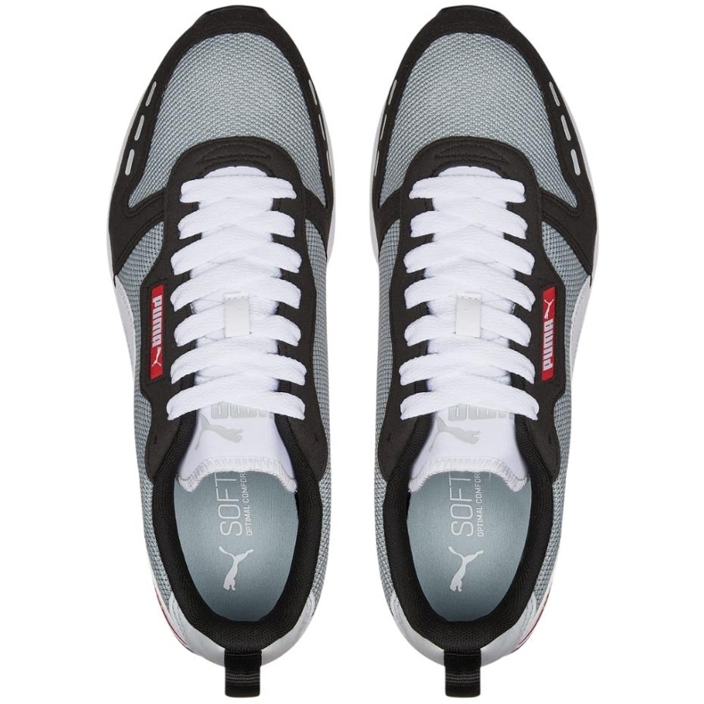 Puma R78 miesten kengät musta ja harmaa 373117 66 valkoinen 2