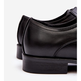 Miesten nahkakengät Black Harene musta 2