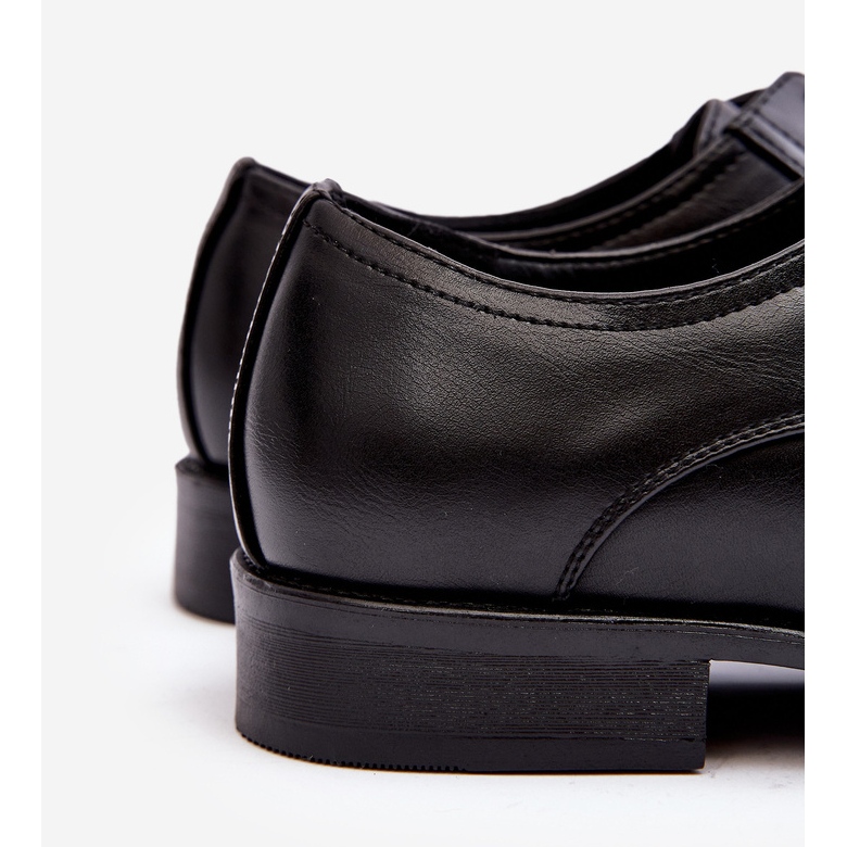 Miesten nahkakengät Black Harene musta 2