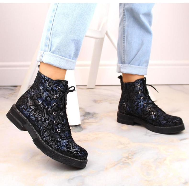 Mukavat eristetty nahkasaappaat Rieker W RKR637 monivärinen 2