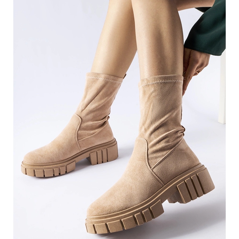 Beiget Montefuscon eko-mokkanahkaiset nilkkurit 1