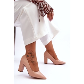 Diamantique Classic Heel Pumps Nude Odessa beige 4