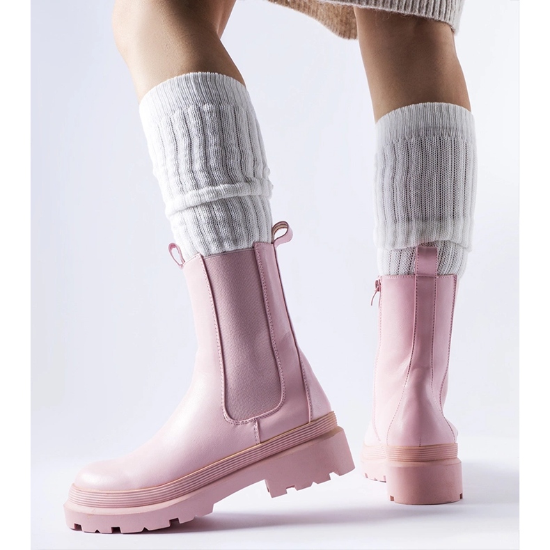 Vaaleanpunaiset hieman eristetyt Bethesda-nilkkurit vaaleanpunainen 1