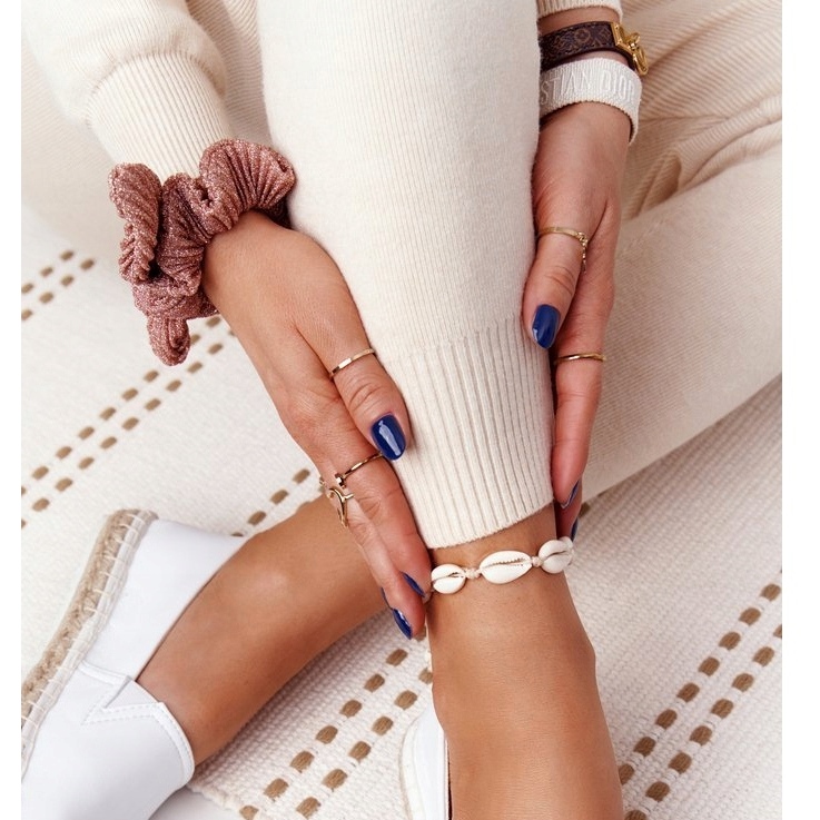 Nahkaiset espadrillot punotulla pohjalla Big Star HH274506 Valkoinen 3