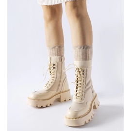 Beiget työläiskengät massiivisella Olona-pohjalla 1