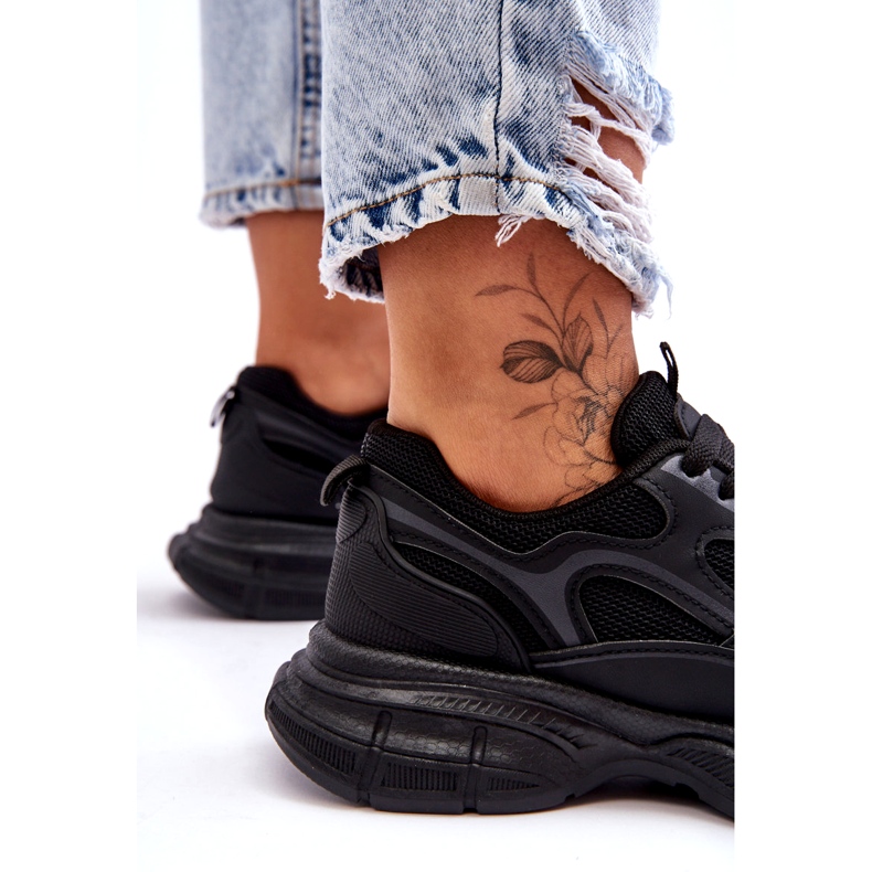 Naisten mustat urheilukengät 5