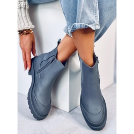 Carey LT.BLUE Jodhpur-saappaat sininen 1