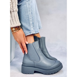 Carey LT.BLUE Jodhpur-saappaat sininen 2