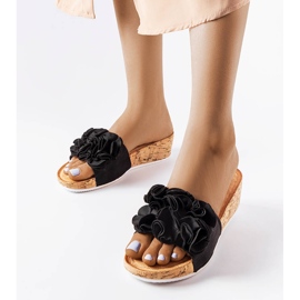 Estellan mustat kiila sandaalit 1