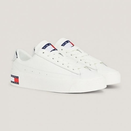 Tommy Hilfiger Vulc Lealther Plat Lc M kengät EN0EN02284YBL valkoinen 1