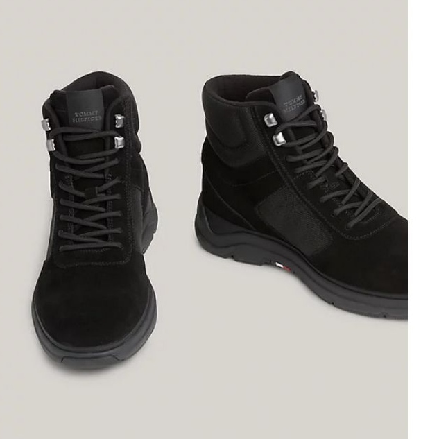 Tommy Hilfiger Core W Mix Cordura Hybrid Boot M FM0FM04807BDS kengät musta 1