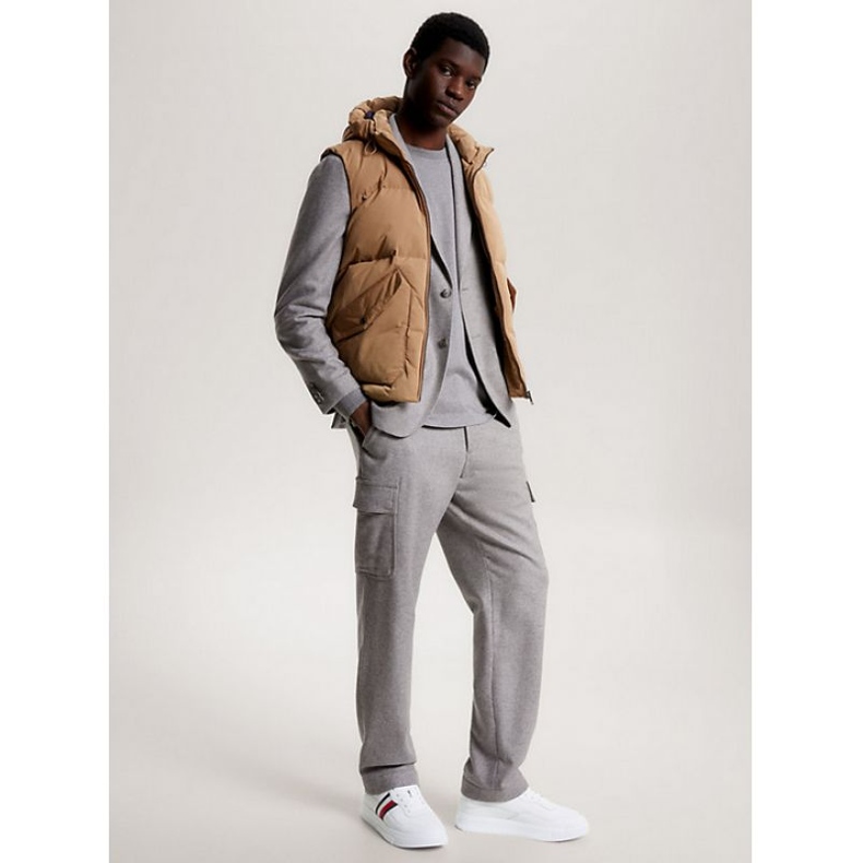 Tommy Hilfiger Supercup Lealther Stripes M kengät FM0FM04824YBS valkoinen 1