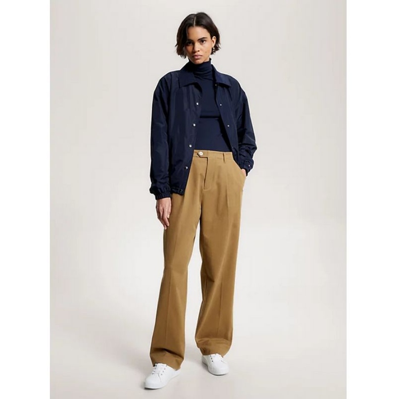 Tommy Hilfiger Golden Hw Court Sneaker W kengät FW0FW075600K7 valkoinen 1