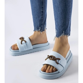 Frédérique siniset varvastossut sininen 1