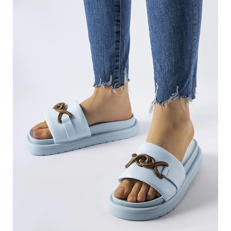 Frédérique siniset varvastossut sininen 1