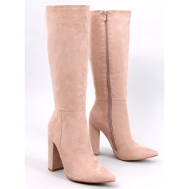 Maureen Khaki vakaakorkoiset saappaat beige 1