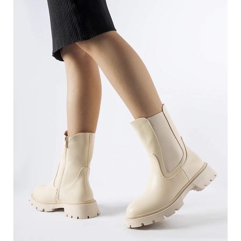 Beiget eristetyt klassiset Pleasanton-nilkkurit 1