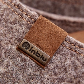 Inblu miesten ehkäisevät tossut SI000001 beige 2