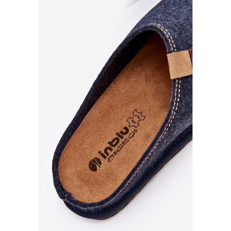 Inblu Miesten ehkäisevät tossut SI000001 Tummansininen 2