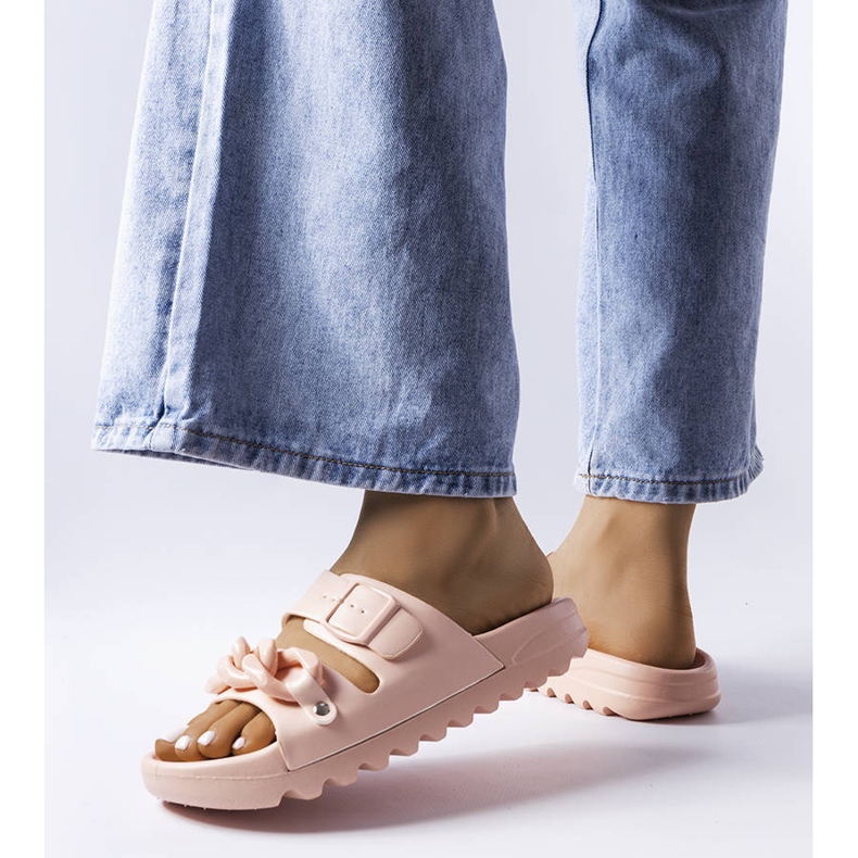 Etoile vaaleanpunainen kumiliukumäki 1