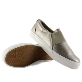 Slip-on lenkkarit NB72P Gun Color kumilla keltainen 2