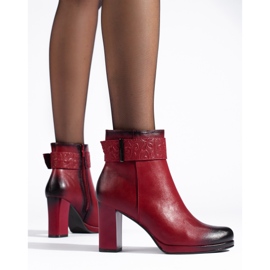 Daszyńskin punaiset naisten korkokengät punainen 1