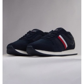 Tommy Hilfiger Runner Evo Mix M kengät FM0FM04699 DW5 sininen 1