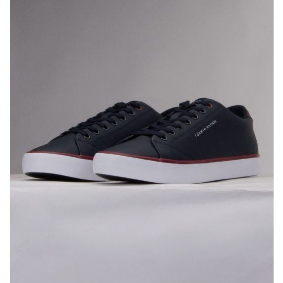 Tommy Hilfiger Vulc Core Low nahka M FM0FM04731 DW5 kengät sininen 1