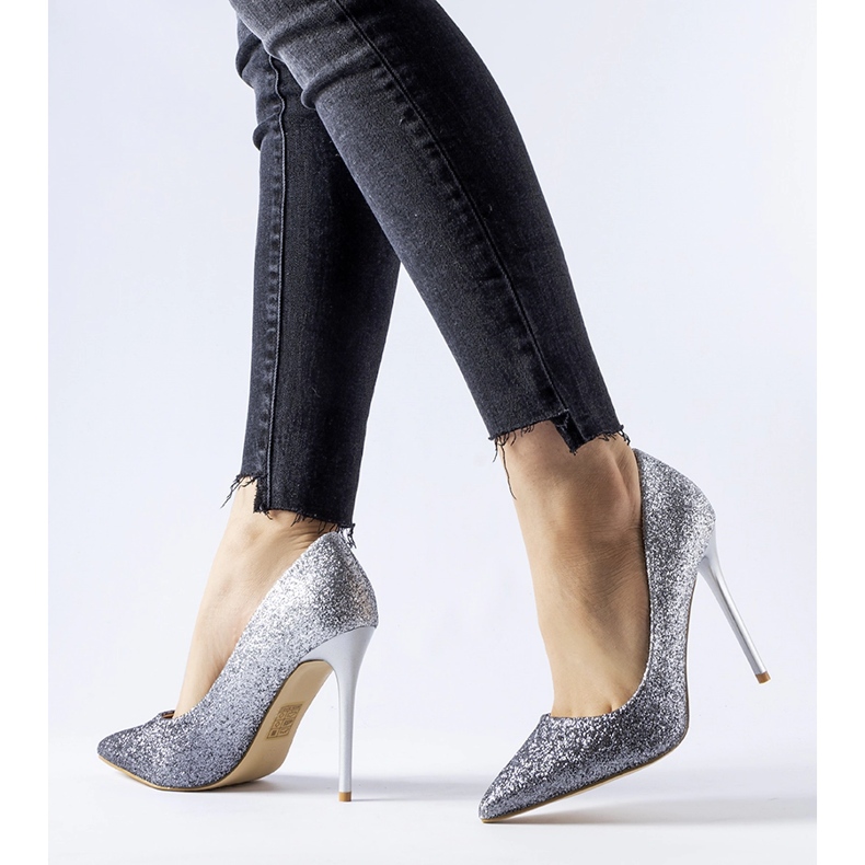 Hopean kimaltelevat Covo-korkokengät 1