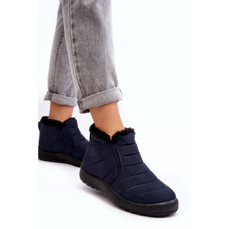 News Naisten merivoimien siniset lumilaa saappaat sininen 1