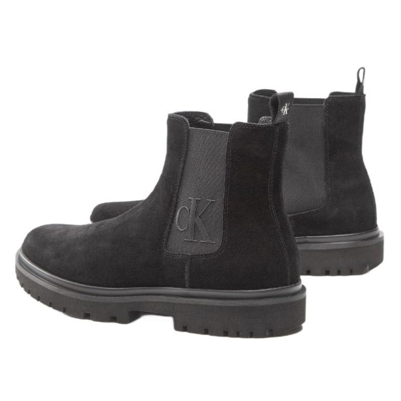 Calvin Klein Jeans Lug Mid Chelsea Boot M YM0YM00271 kengät musta 1