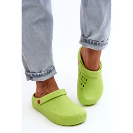 Naisten kevyet varvastossut Crocs Big Star II275006 Vihreä 2