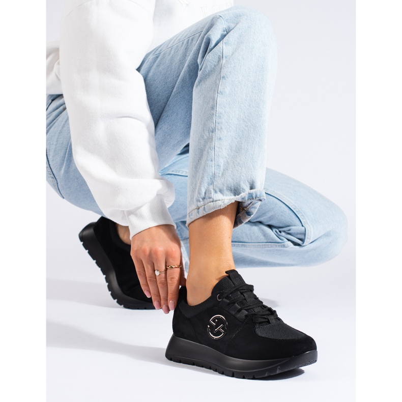 Vinceza mustat naisten urheilukengät 1